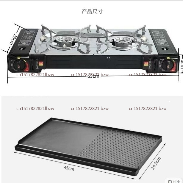 C009 Fornello a gas da campegg - Outdoor Camping Gas Stove recensione e prezzo